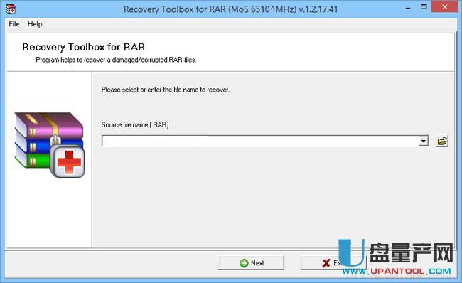 RAR损坏数据恢复软件Recovery Toolbox for RAR 1.4无限制版