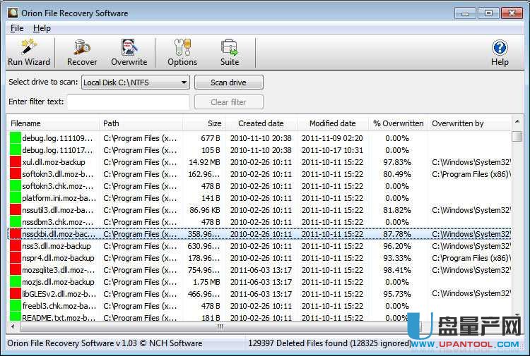 数据恢复器Orion File Recovery Plus 1.11注册版