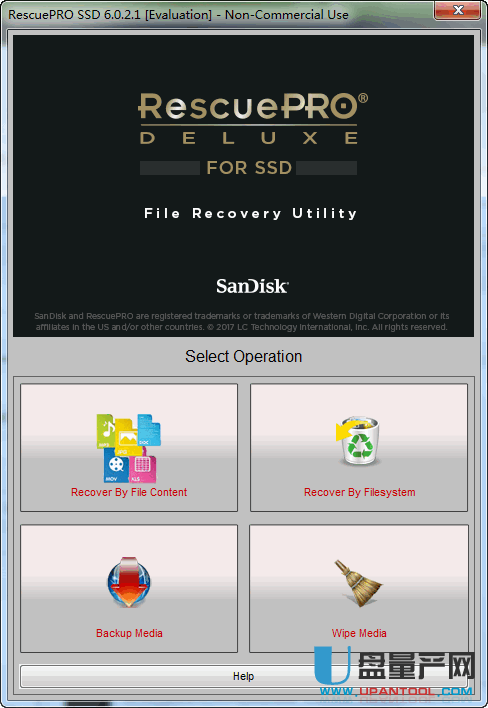 闪迪固态硬盘恢复软件RescuePRO SSD 6.0.2.1无限制版