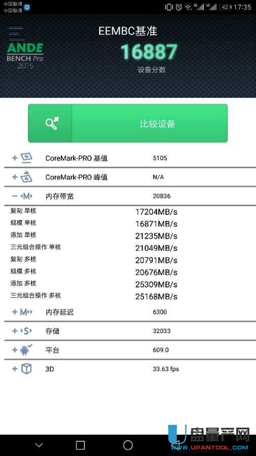 手机性能测试软件AndeBench pro 2015中文版