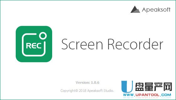 录屏软件Apeaksoft Screen Recorder 1.0.8特别版