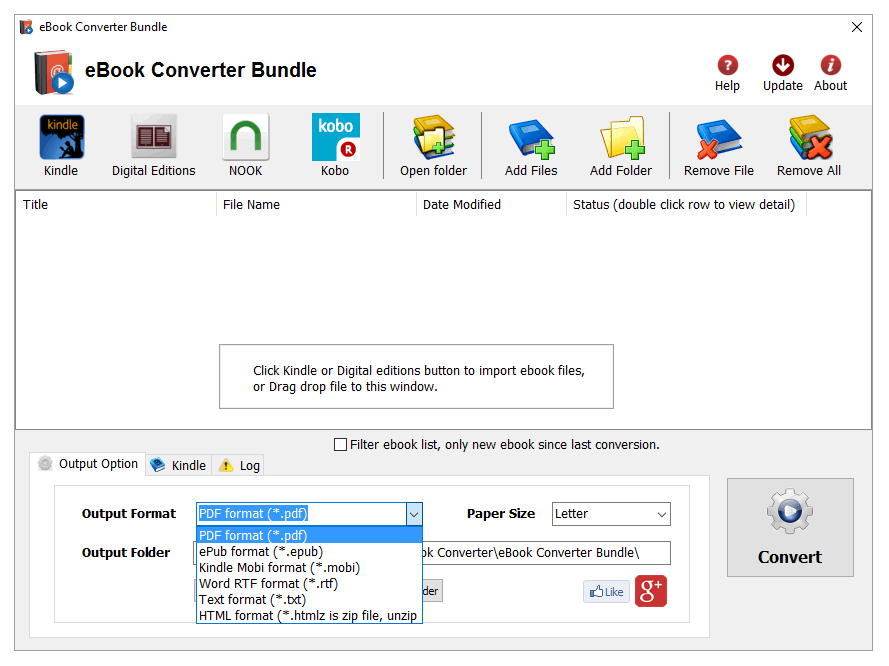 Kindle转pdf转换器eBook Converter Bundle v3.19.326.425免费版