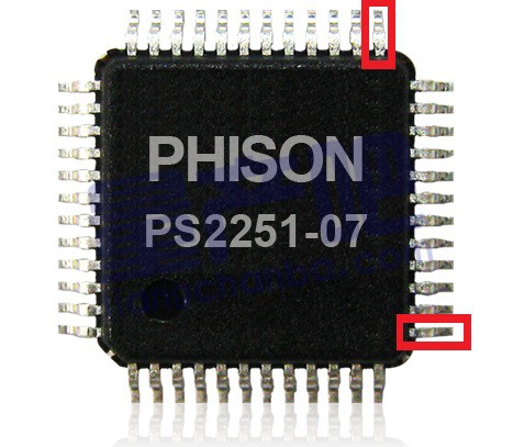 群联PS2251-07（PS23307）主控短接哪里U盘修复教程